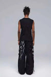 Spray Paint Dark Pocket Trousers