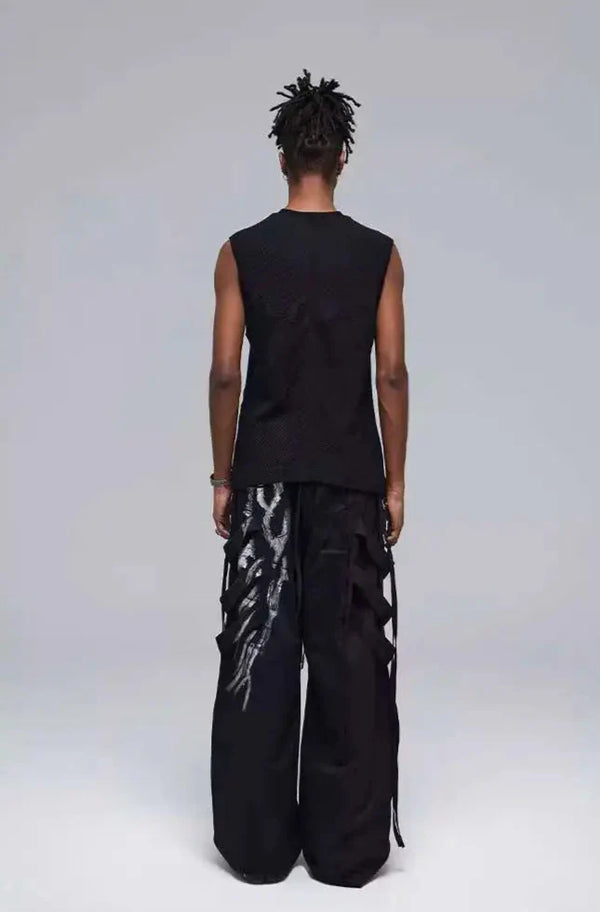 Spray Paint Dark Pocket Trousers alternatif görünüm