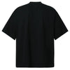 Frosted Computer Print Stamped Cotton T-Shirt