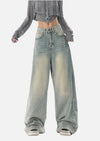 Ultra Bell-Leg Relaxed Denim