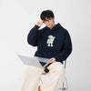 Long-Lasting Robot Print Sweatshirt