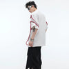 Men Street-Culture Color Contrast Splicing Design T-Shirt
