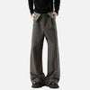 Two-Tone Crease Straight Leg