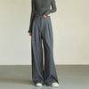 Drape Effect High-Rise Wide-Leg