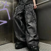 Dark Classic Oversized Relaxed Fit Denim