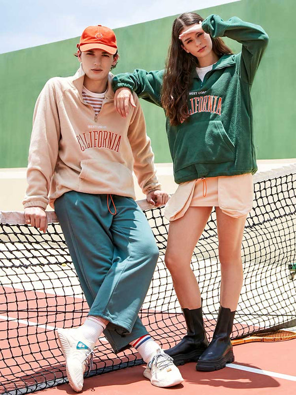 Golden Coast Fleece Sweatshirt alternatif görünüm