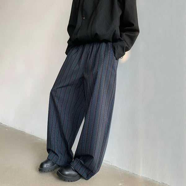 Seoul Stripe Wide-Leg alternatif görünüm