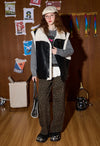 2000s Wild Print High-Rise Slimming Denim