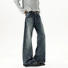 Metro Paint Splash Bell Leg Rinse Denim