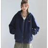 Multi-Hue Zip Long Sleeve Top