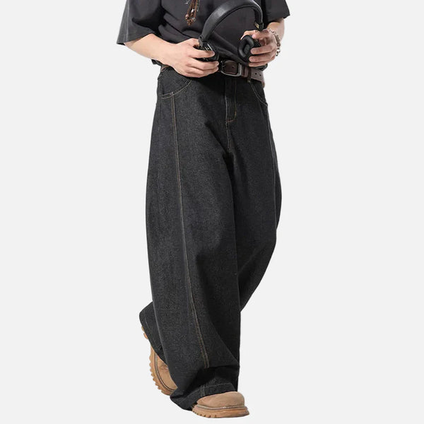 2000s Classic Metro Bell Leg Denim alternatif görünüm