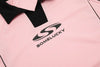 "Some Lucky" Patterned Athletic Sport-Collar T-Shirt