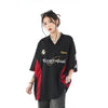 Oversize Needle-Art All-American Style Letter T-Shirt
