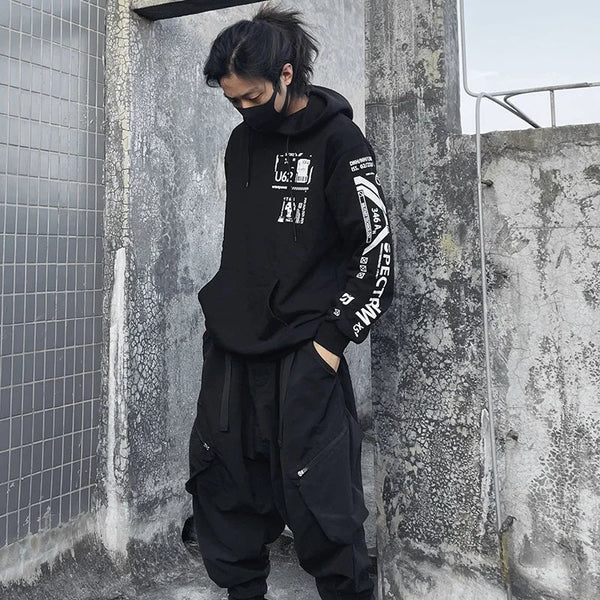 Dragon Print City-Ready Tactical Sweatshirt alternatif görünüm