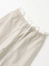 Summer Pop Elastic Wide-Leg