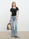Bell High-Rise Light Blue Denim