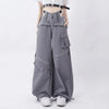 Zip Cargo High-Rise Trousers