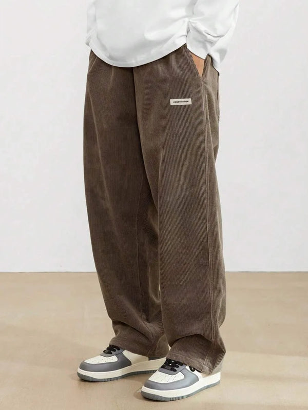 Cord Groove Wide-Leg alternatif görünüm