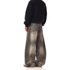 Relaxed Gray Heritage High Waisted Denim