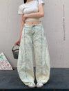 Vintage Jean Pantolon, yakın çekim — Navra Wear