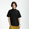 Model wearing the black The Urban Zip T-Shirt