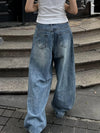 Heritage Rinse Blue Bell Leg Denim