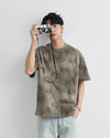 Men's Block-Style Revival Ink Dye Maple Leaf T-Shirt