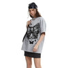 Millennium Chic Urban Sweet Pawed Print Cotton T-Shirt
