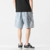 Stone Fade High-Rise Relaxed Shorts