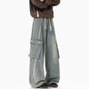 Drawstring Classic Elastic Utility Denim
