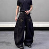 Classic Summer Pocket Decoration Denim
