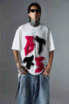 Edgy Chilled Spliced Fur T-Shirt