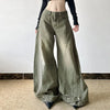 Western Classic Faded Split Denim