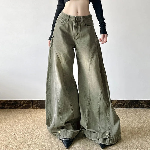 Western Classic Faded Split Denim