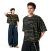 Urban Field-Pattern Boxy-Fit T-Shirt