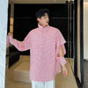 Retro Plaid Roomy Easy Casual Shirt