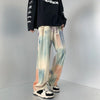Colorful Graphic Batik Relaxed Denim
