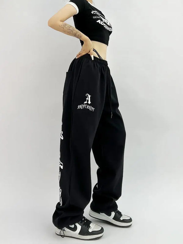 Graphic Drift Sweatpants alternatif görünüm