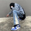 Easy Sleek Mosaic Bell Blue Denim