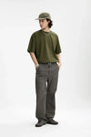 Clean-Tone Color High Street Wide-Body T-Shirt