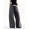 2000s Plaid Wide-Leg