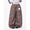 Tokyo Leopard Oversized Wide-Leg