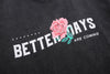 Better Days Acid-Rinsed Boxy-Fit T-Shirt