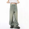 Classic Heritage Green Bell-Leg Denim