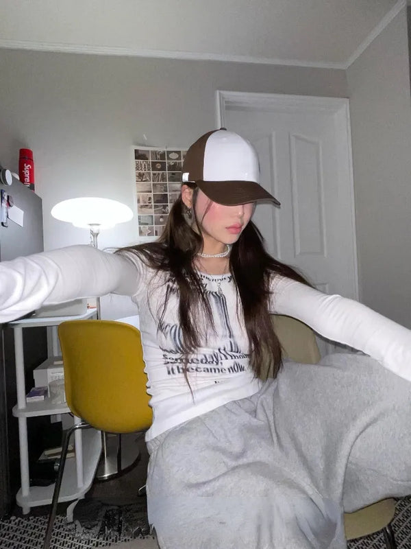 Millennium Long Sleeve Slim Crop Top alternatif görünüm