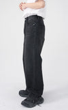 Vintage İspanyol Paça Jean Pantolon, yakın çekim — Navra Wear