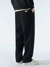 Bol Kesim Kore Baskılı Pantolon, kombin görünüm — Navra Wear