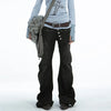 Tokyo Black Baggy Wide-Leg