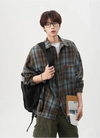 All-American Blue Vintage Plaid Shirt