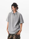 Heartland Heavy Mosaic Collar-Knit T-Shirt